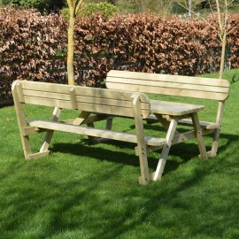 Lyddington Rounded Picnic Bench