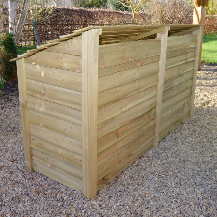 Cottesmore Log Store - 4ft - Rutland County Garden Furniture