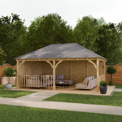 Beaumont Wooden Apex Gazebo