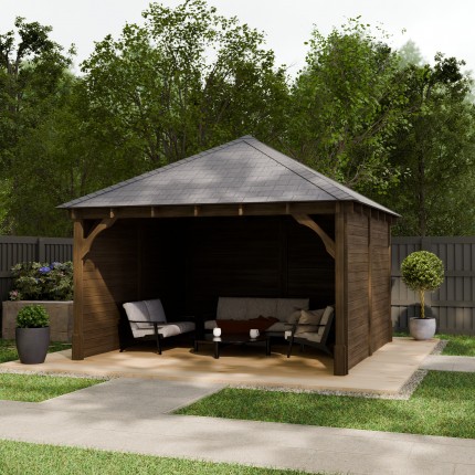 Ayston Wooden Apex Gazebo