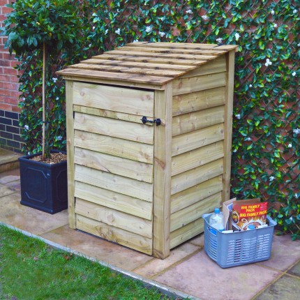 Morcott single recycling storage unit - Rutland County Garden Furniture