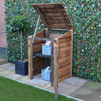 Morcott single recycling storage unit - Rutland County Garden Furniture